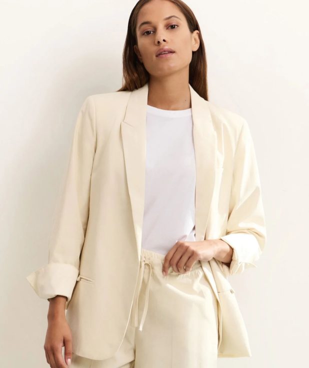 Blazer Summer Sand Yaya beige ecru