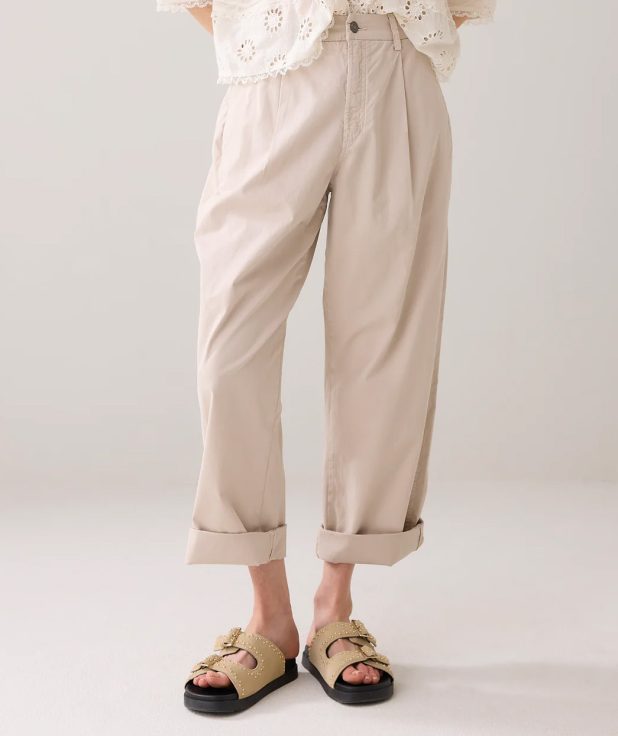 Chino Pebble Beige Summum broek