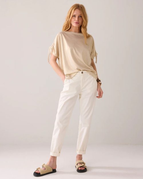 Broek Chino Off White Summum ecru