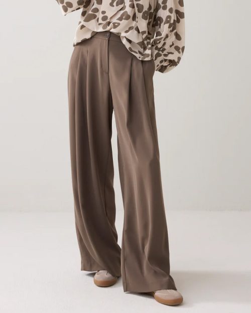 Broek Fluid Dark Camo Summum groen