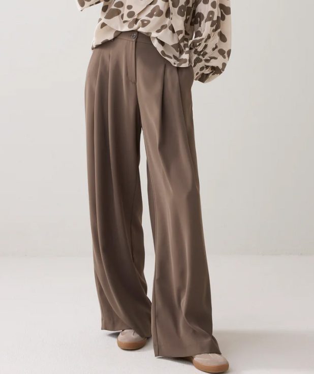 Broek Fluid Dark Camo Summum groen