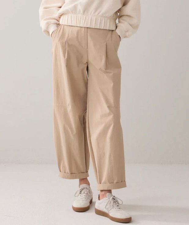 Broek cocoon beige summum fit