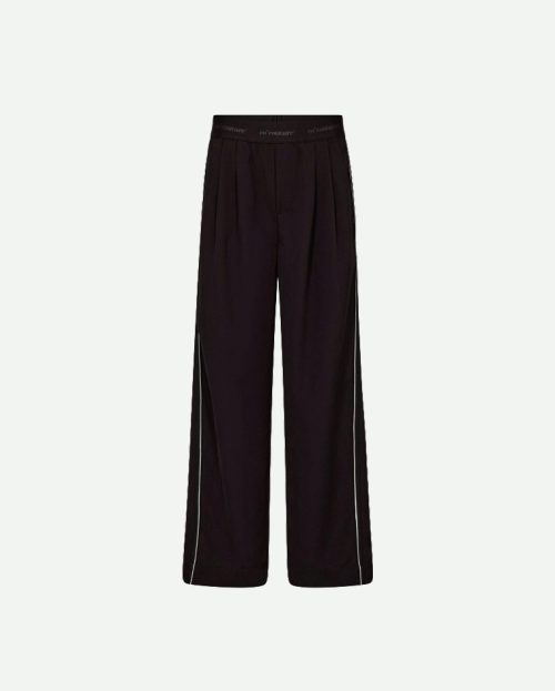 Pantalon amina split co couture zwart