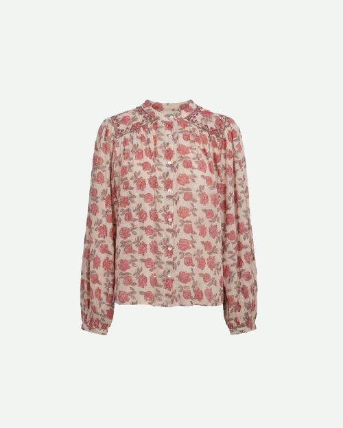 blouse mary lennox roze maison hotel