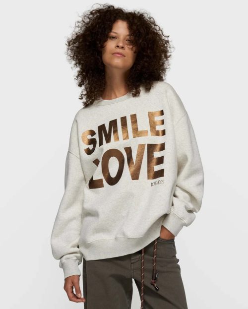 Sweater Statement Smile 10Days soft white