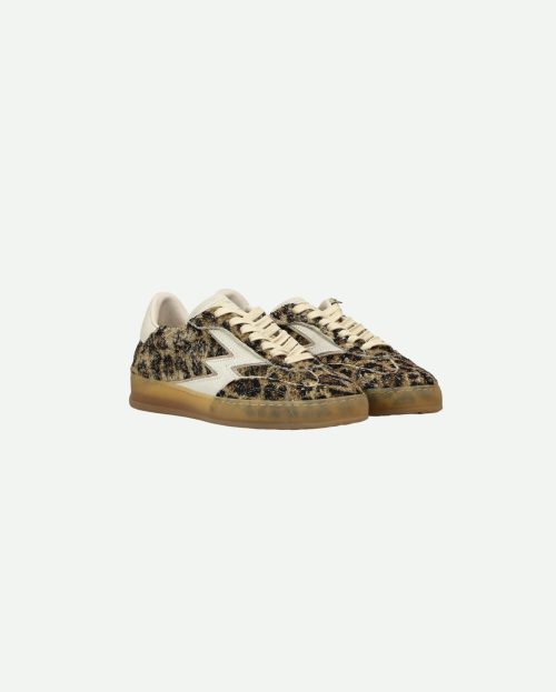 Sneaker club sand leopard print Moa Concept