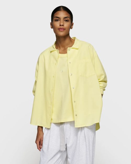 Blouse pastel yellow pique 10days