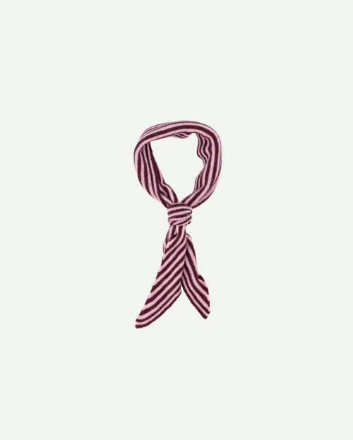 scarf kaia burgundy stripe teatro