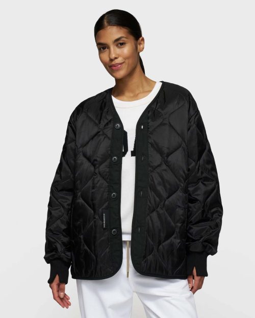 Jacket Light Padded Black 1Days zwart