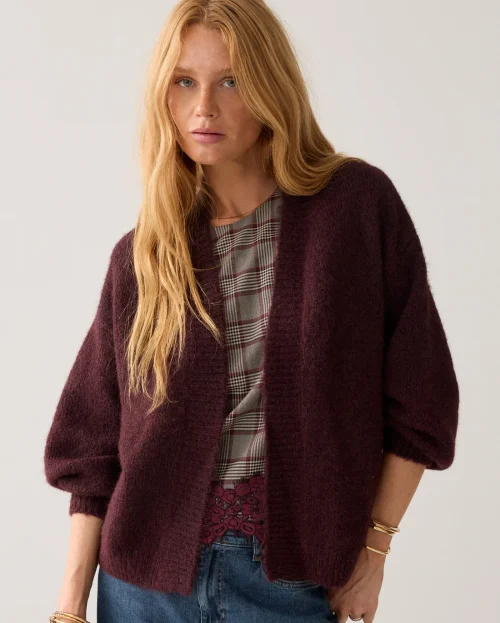 Vest Bordeaux Soft Summum rood