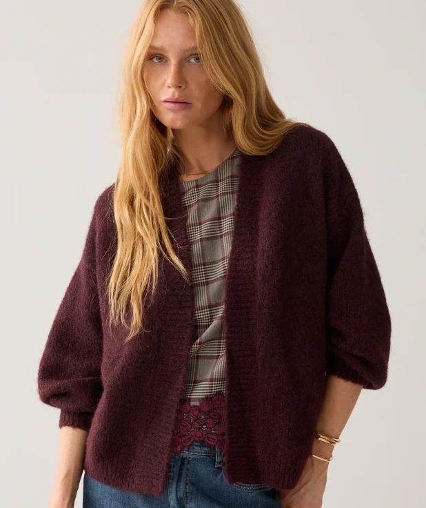 Vest Bordeaux Soft Summum rood
