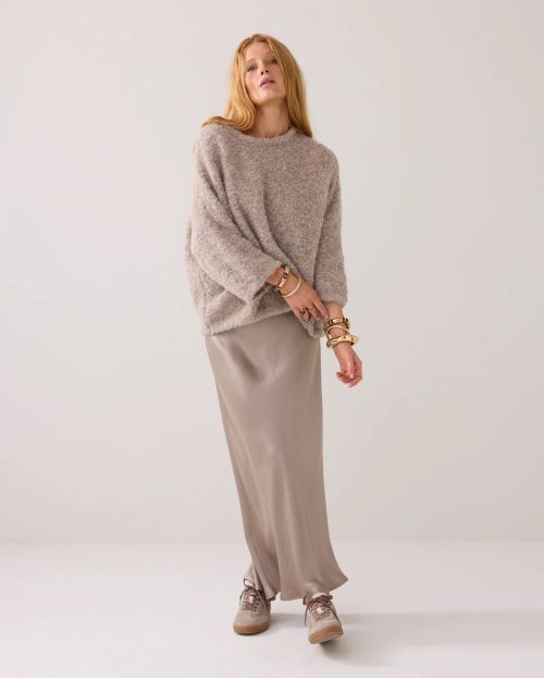 Sweater Boucle Funghi Summum beige