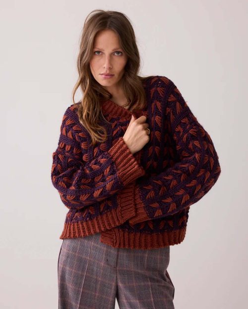 Vest Chunky Cacao Summum