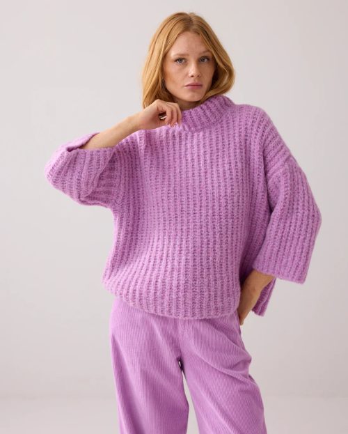 Sweater Cushy Violet Summum roze