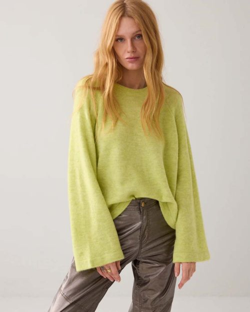 Sweater Misty Lime Summum groen