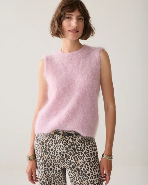 Spencer Mohair Roze Summum kid pink
