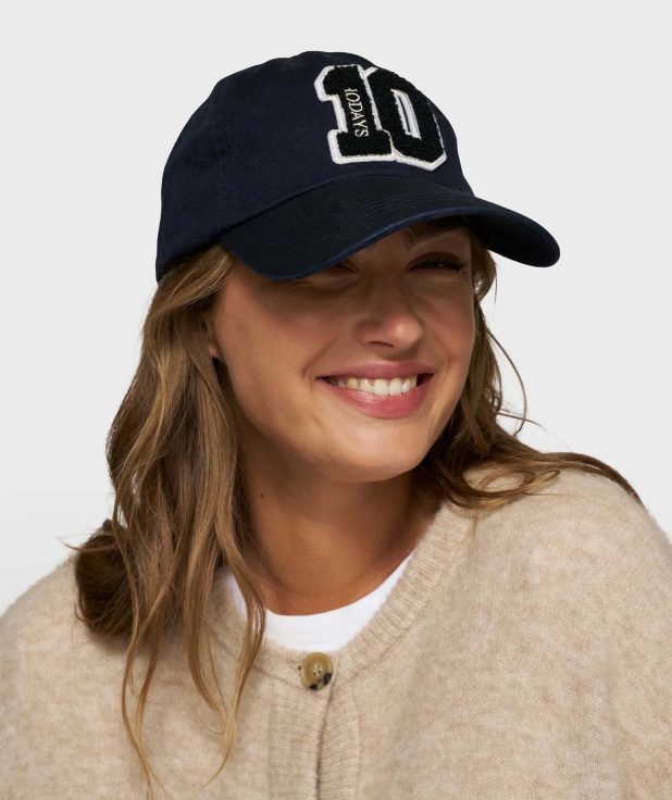Baseball Cap Navy 10Days donkerblauw