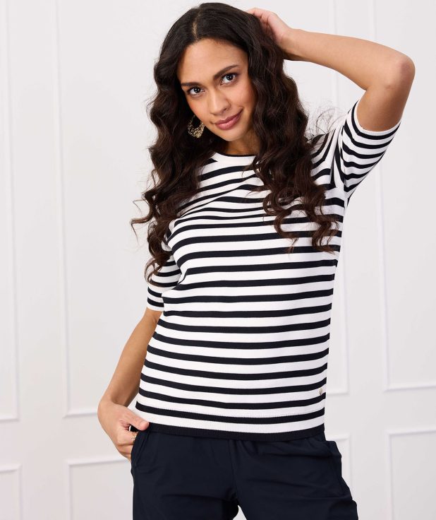Pullover Luna Short Dark Blue Studio Anneloes