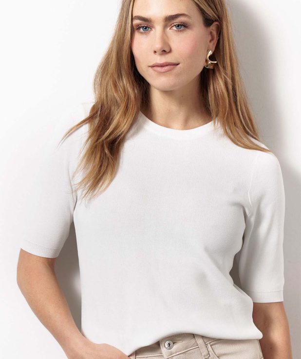 Pullover Lana Off White Studio Anneloes ecru