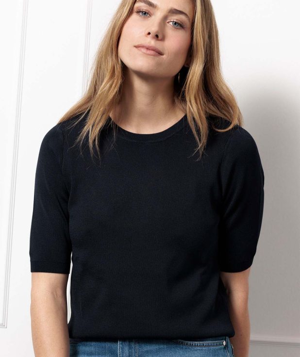 Pullover Lana Dark Blue Studio Anneloes blauw
