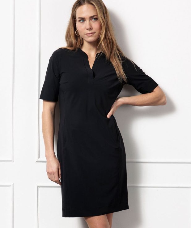 Jurk simplicity zwart ssl studio anneloes