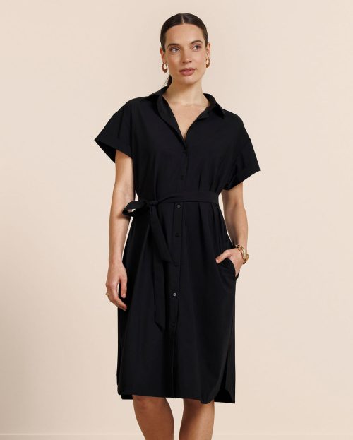 Jurk Louni Zwart Studio Anneloes black