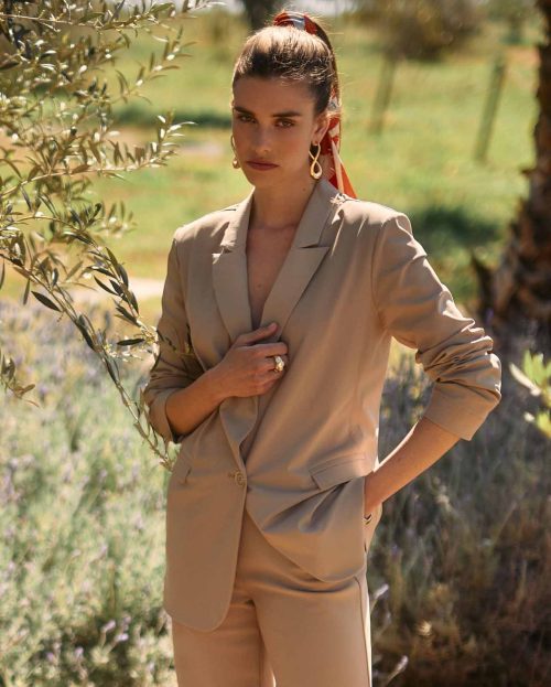 Blazer Fran Latte Studio Anneloes beige