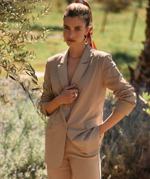 Blazer Fran Latte Studio Anneloes beige