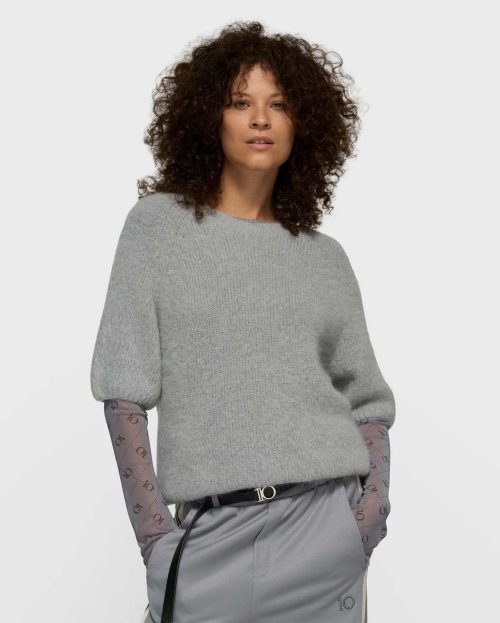Trui Short Sleeve Grey 10Days grijs