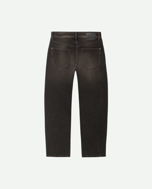 BARREL JEANS CROPPED - elin - bruin