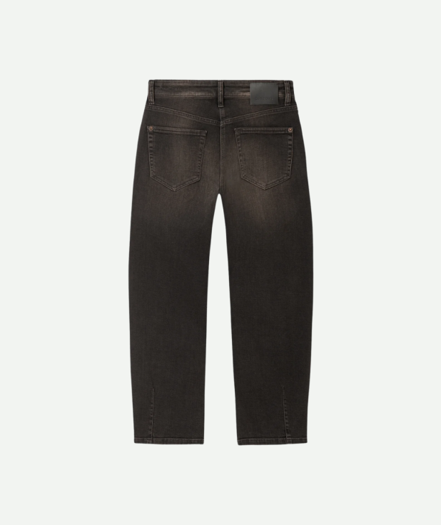 BARREL JEANS CROPPED - elin - bruin