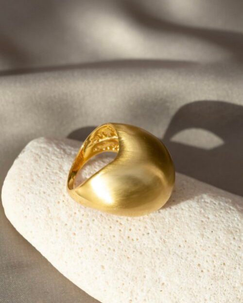 Big Scoop Ring Ellen Beekmans goud