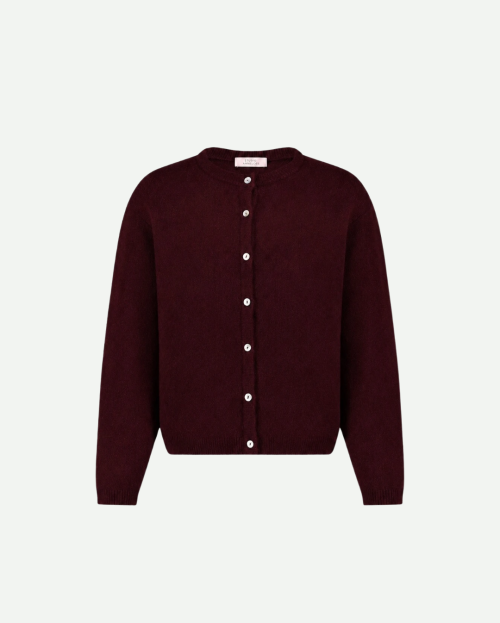Bibi cardigan - red wine