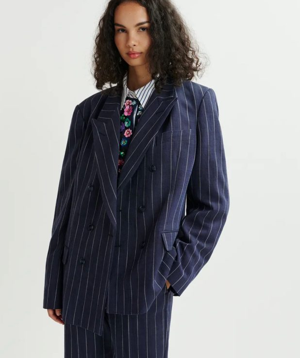 Blazer Hop Essentiel Antwerp donkerblauw