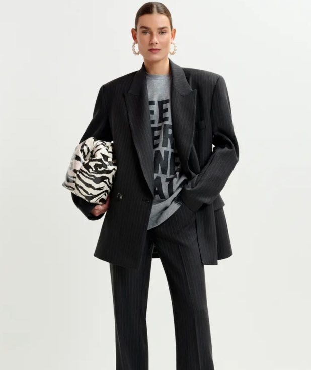 Blazer Ipursuit Pinstripe Essentiel Antwerp 2