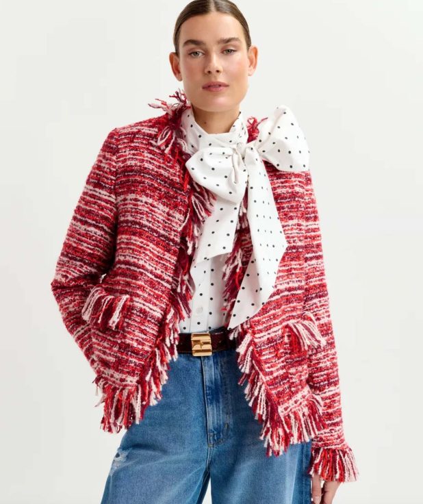 Blazer Iskra Rood Essentiel Antwerp