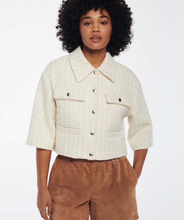 Blazer Jack Lyana ecru StudioAR tweed