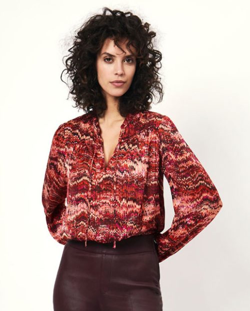 Blouse Aura Dante6 rood