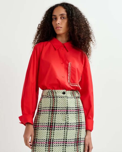 Blouse Get Essentiel Antwerp rood