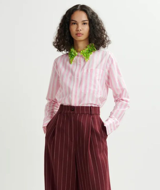 Blouse Hashbrown Roze Essentiel Antwerp 1