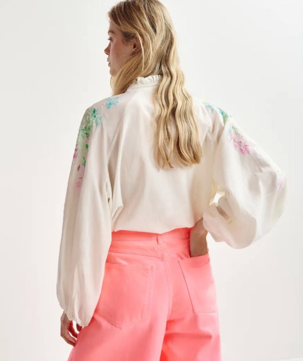 Blouse Hitrus White Essentiel Antwerp