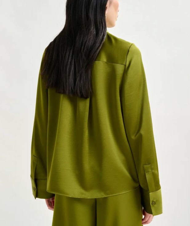 Blouse Ipomoea Groen Essentiel Antwerp 1