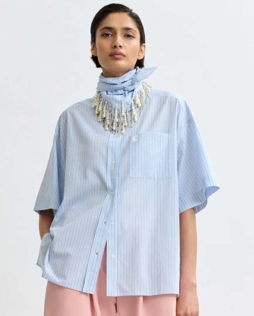 Blouse Jasleen Essentiel Antwerp blauw