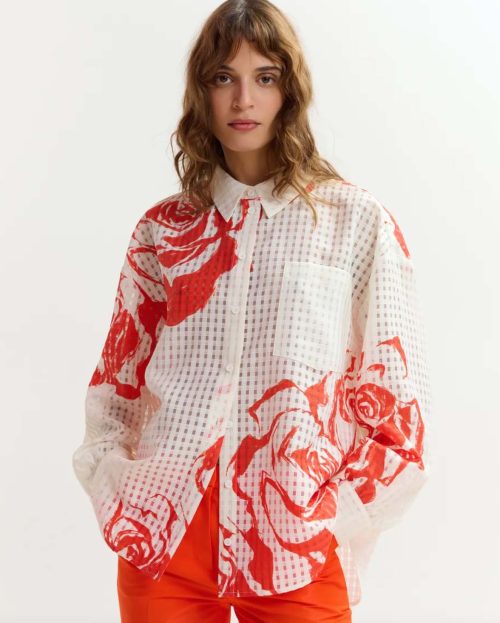 Blouse Jorange Essentiel Antwerp ecru print