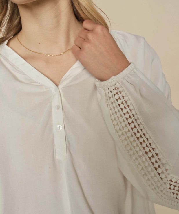 Blouse Macha Lace Mos Mosh ecru1