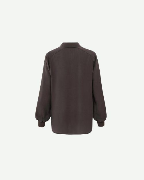 Blouse Mulch Brown Yaya 1