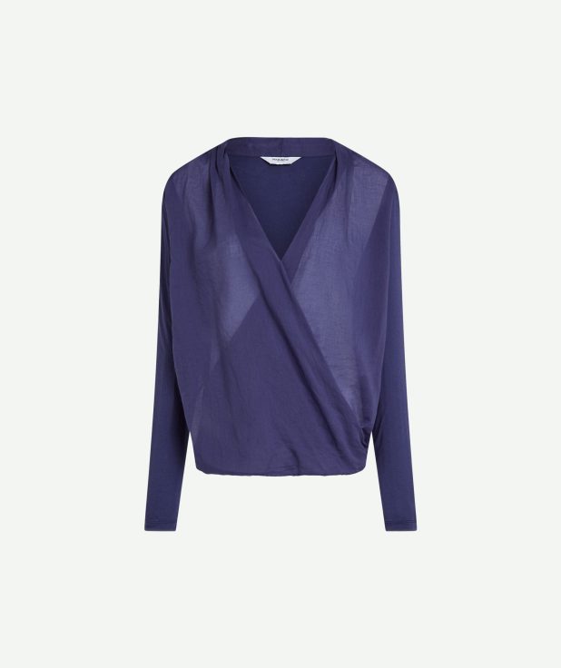 Blouse Purple Penn & Ink F1436