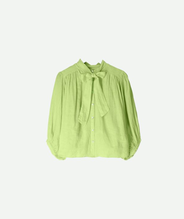 Blouse Sofie Lime Bellamy 1