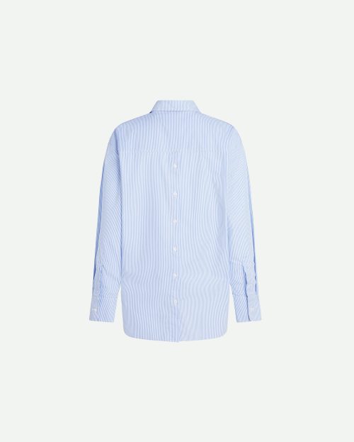 Blouse Stripe Light Blue Penn&Ink