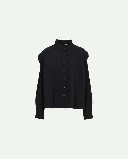 Blouse Vichy Capucine Maison Hotel ash